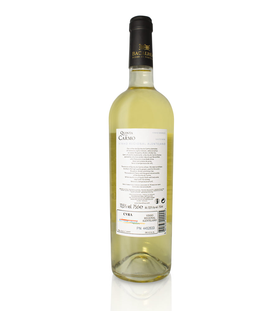 Vinho Branco 2022, Alentejo – 75cl Carmo Quinta Vinha do